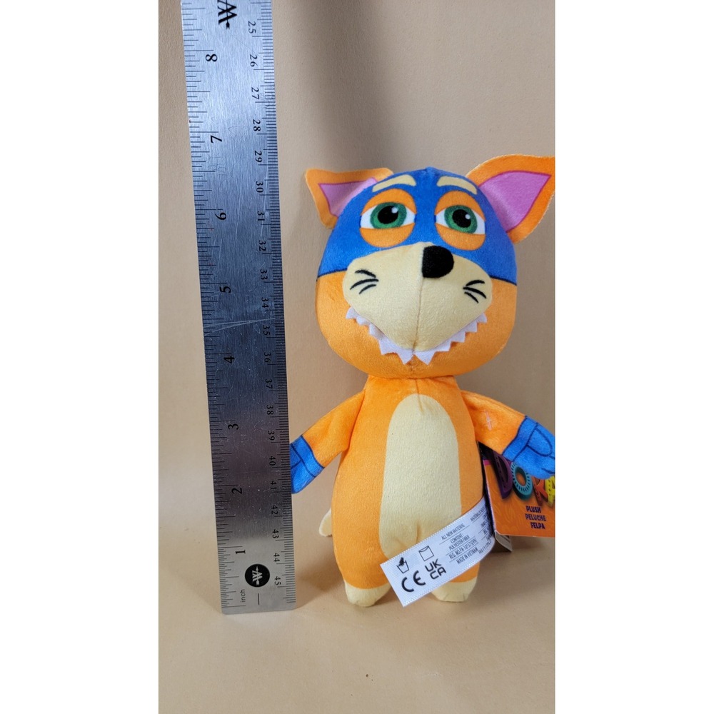 Nickelodeon Dora Swiper the Fox Plush Orange Blue Mask Spin Master 8 inch NWT - Picture 8 of 9